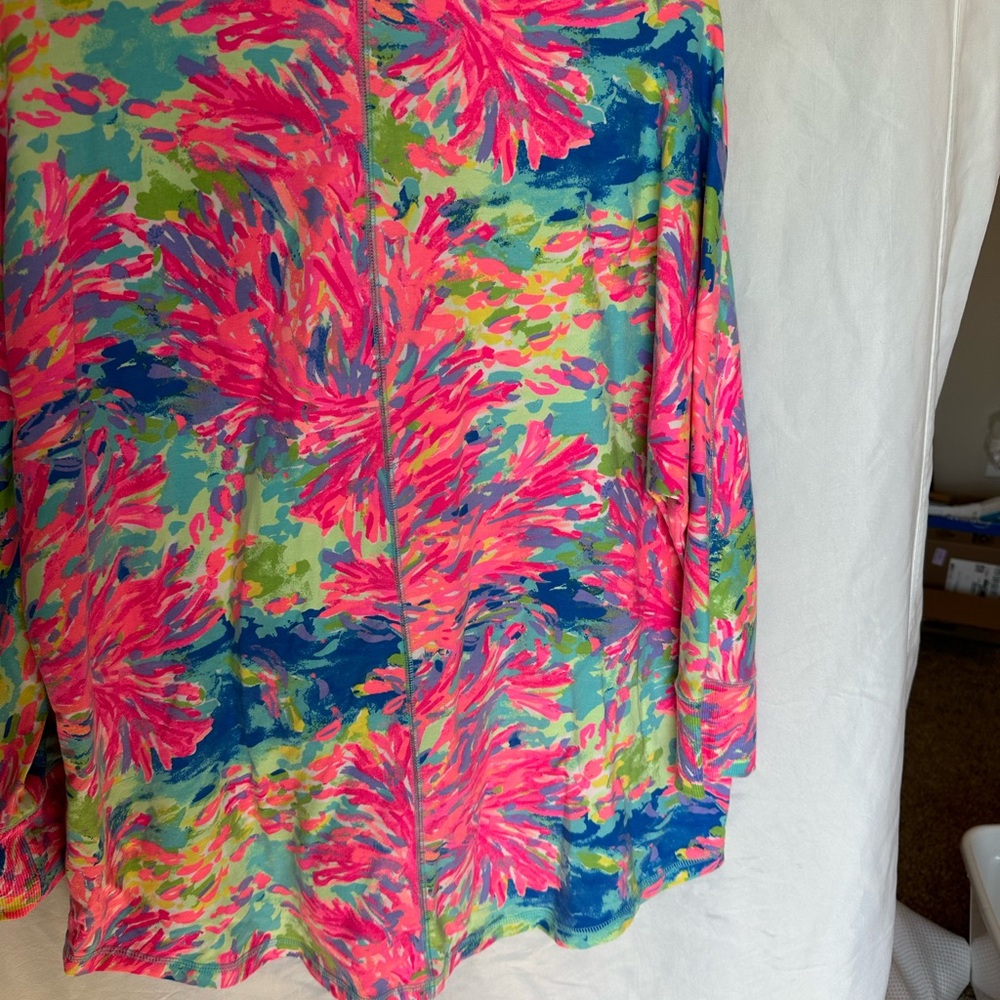 Lilly Pulitzer Multicolor Zip Up Patterned Jacket… - image 5